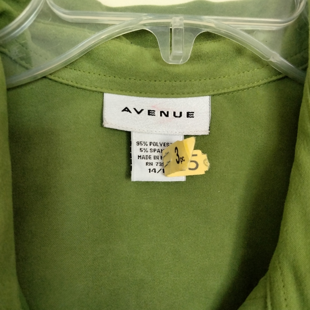 Vintage Avenue Complete Skirt Ensemble Lime Green 14/16 - Picture 6 of 13